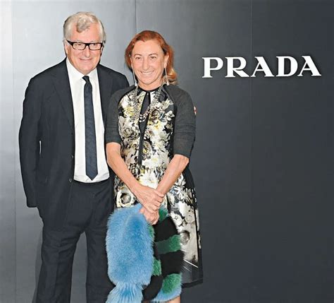 miuccia lascia prada|miuccia prada and patrizio bertelli.